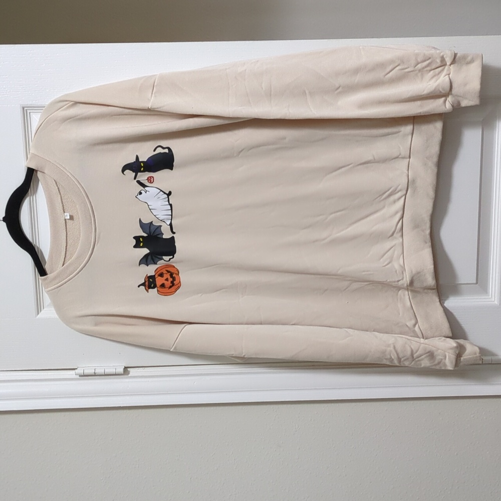 Black cat Halloween top size 2x - Picture 1 of 3